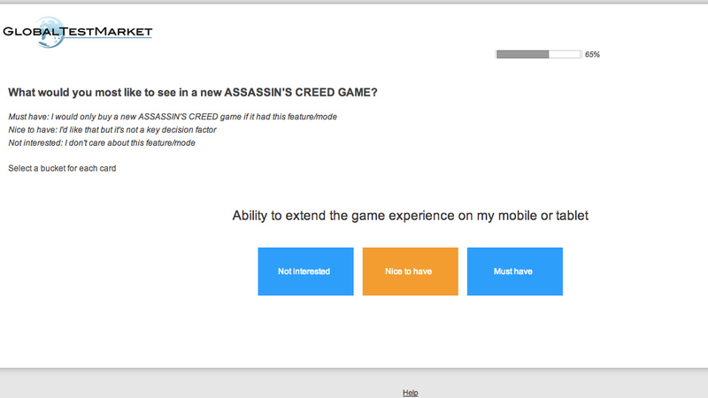 Illustration for article titled Ubisoft Is Asking Surprising Questions About Assassin's Creed's Future